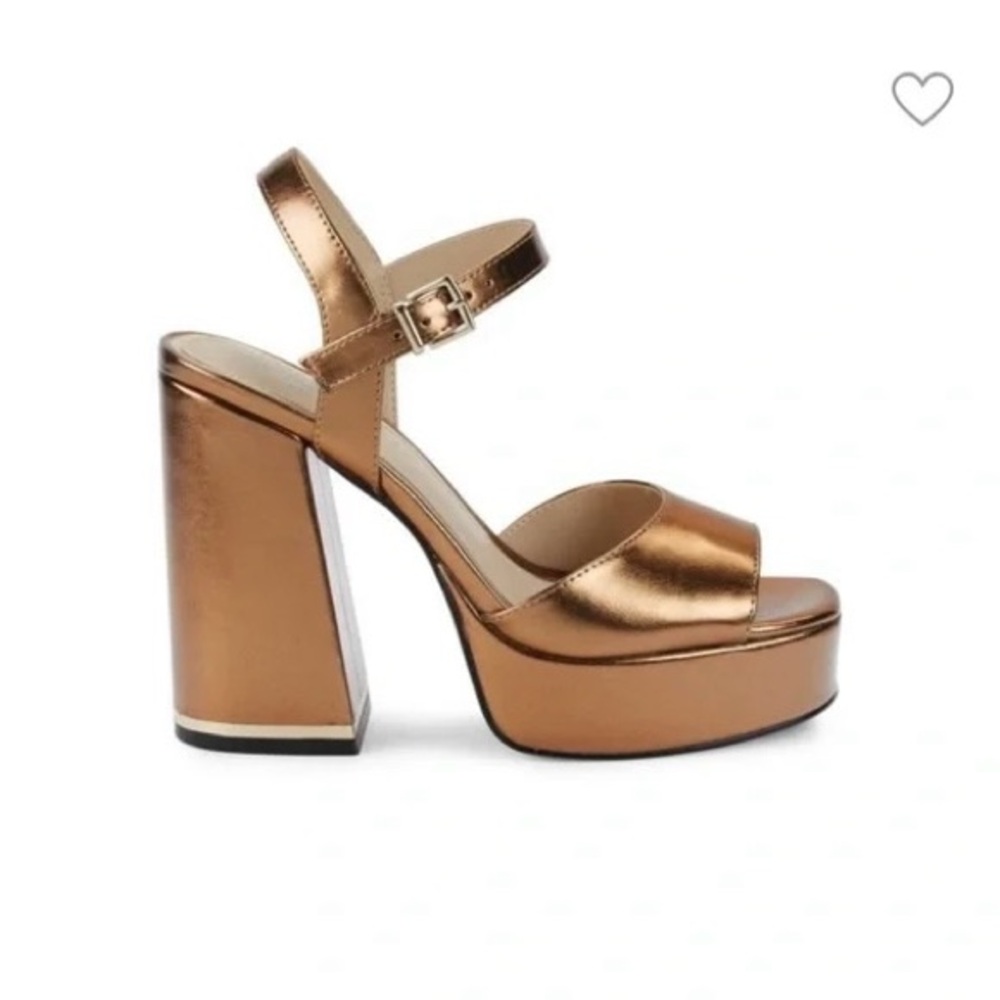 Kenneth Cole New York - Bronze Dolly Platform Sandals